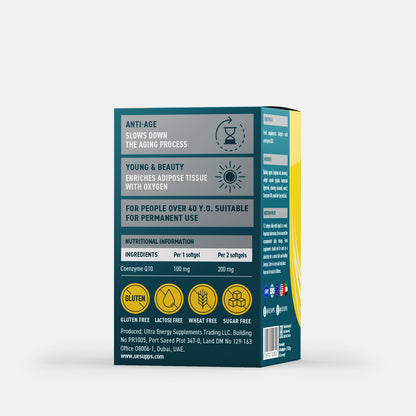 Ultra Energy Antioxidant CoQ10 100 mg