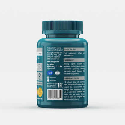 Ultra Energy Antioxidant CoQ10 100 mg